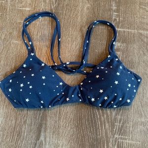 Navy Billabong Bikini Top